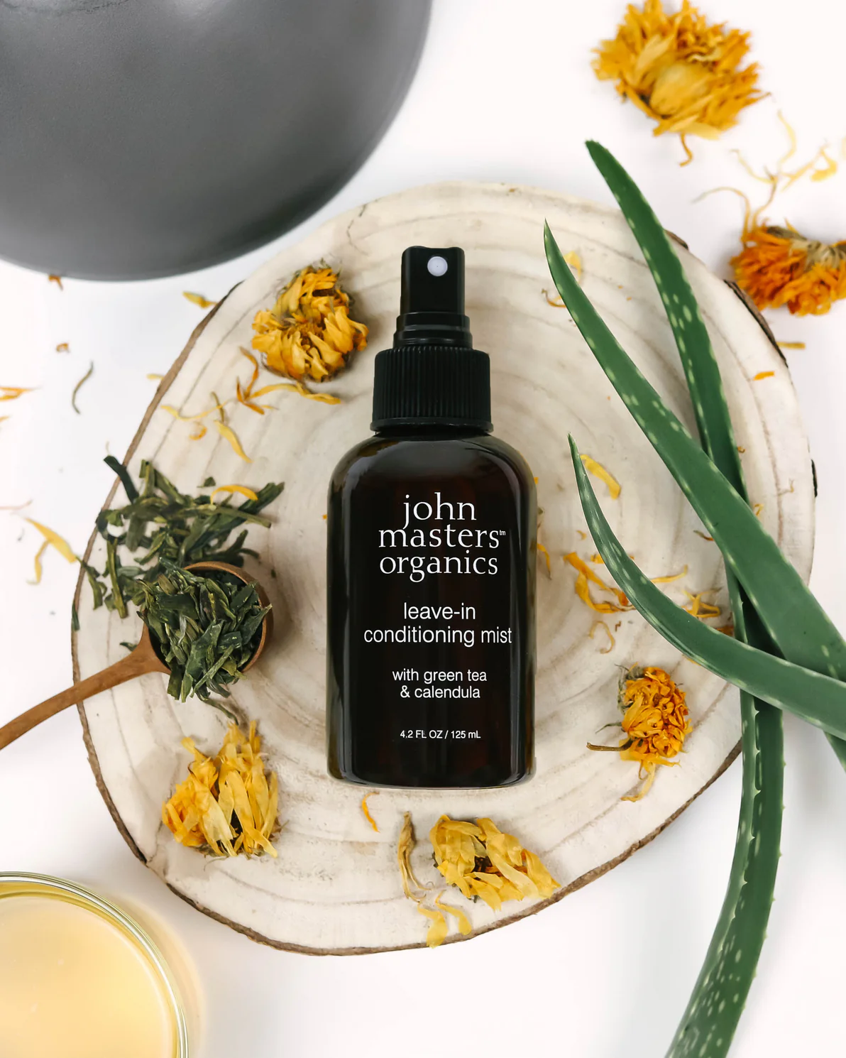 John Masters Organics Leave-in Conditioning Mist with Green Tea & Calendula review and promo code