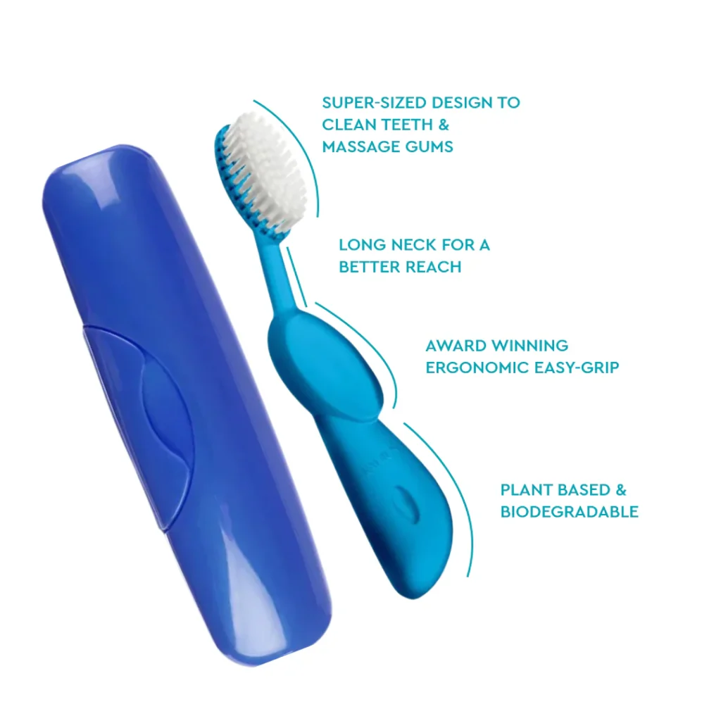 Radius Original Toothbrush in Free Travel Case