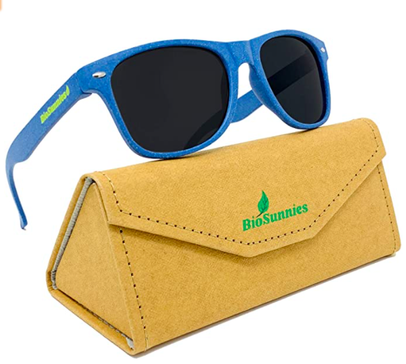 Organic, non-toxic sunsglasses, no California proposition 65 warning glasses