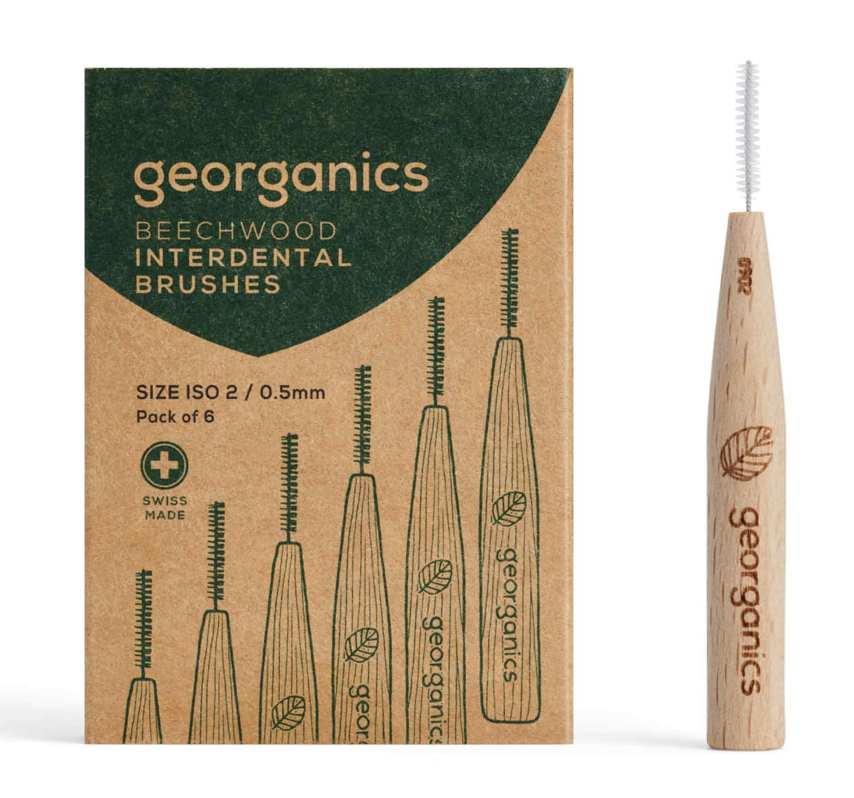 Georganics Beechwood Interdental 6 Brushes review and promo code