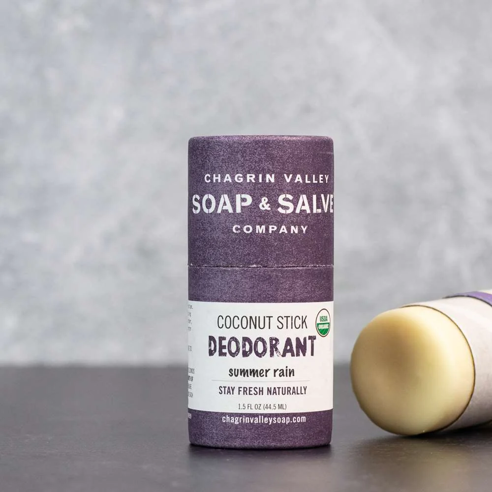 Chagrin Valley Soap & SalveUSDA certified organic deodorant review and promo code