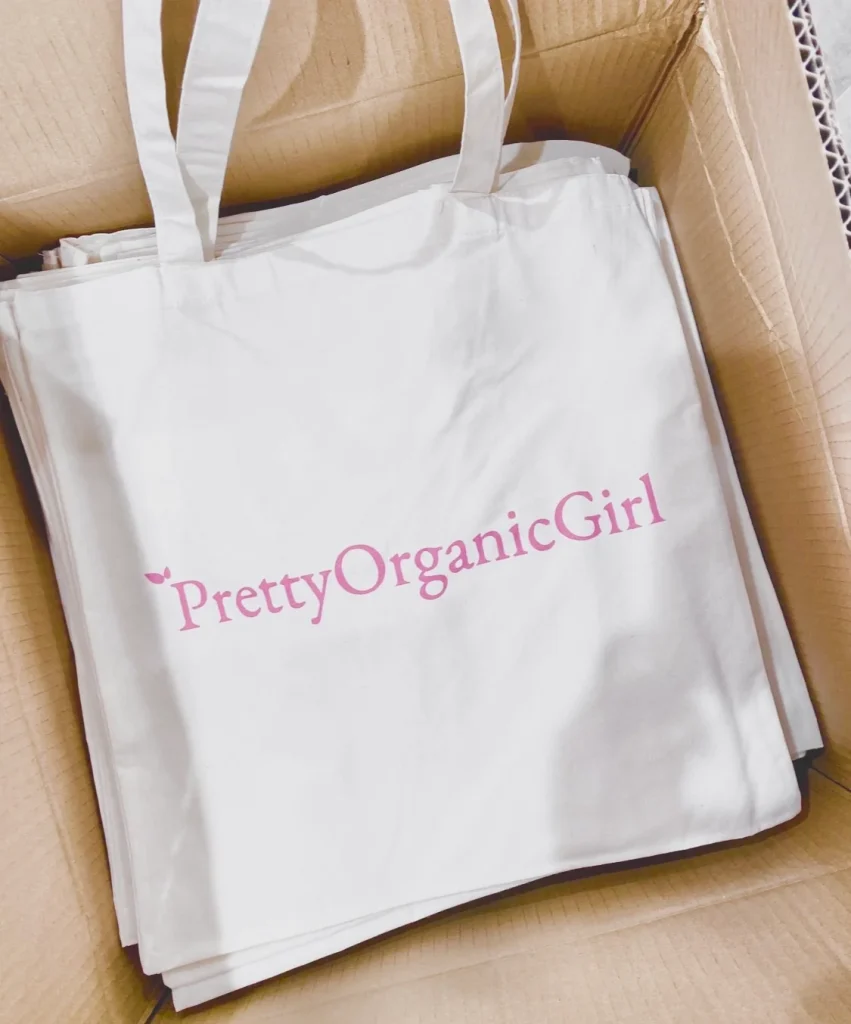 PrettyOrganicGirl tote bag 3