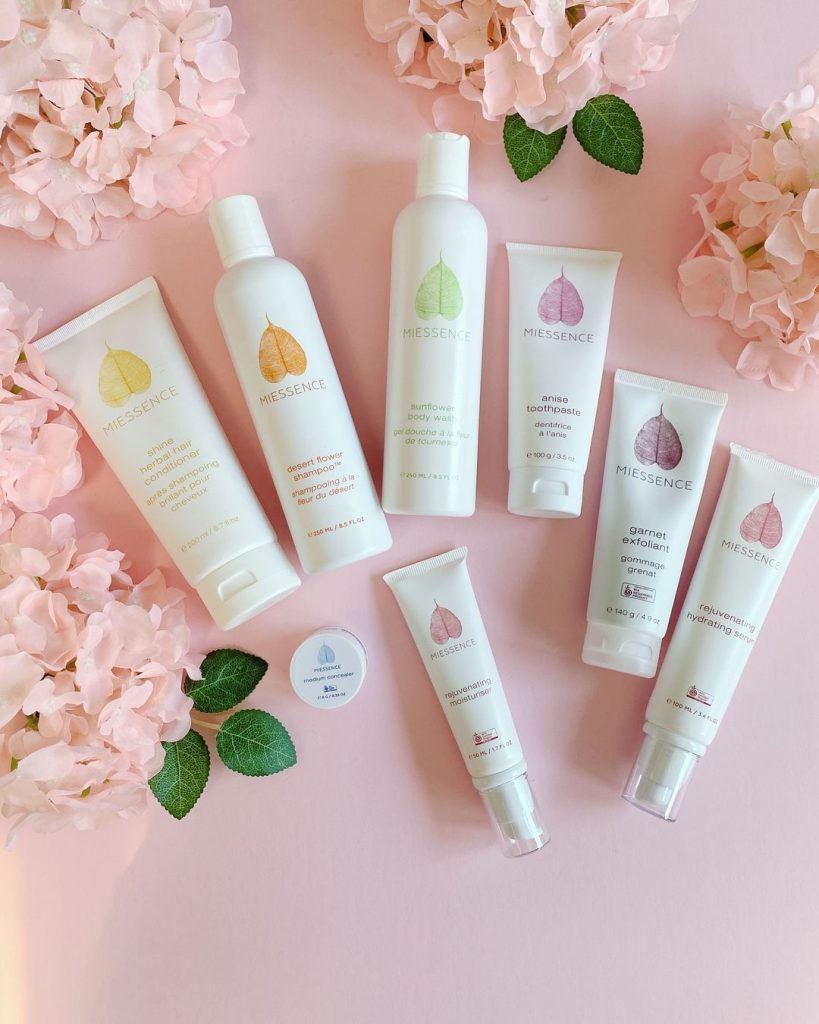 Miessence Certified organic skincare collection review and promo code