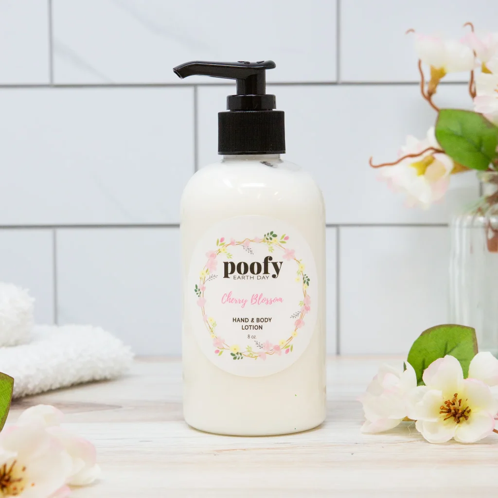 Poofy Organics Cherry Blossom Hand & Body Lotion review and promo code
